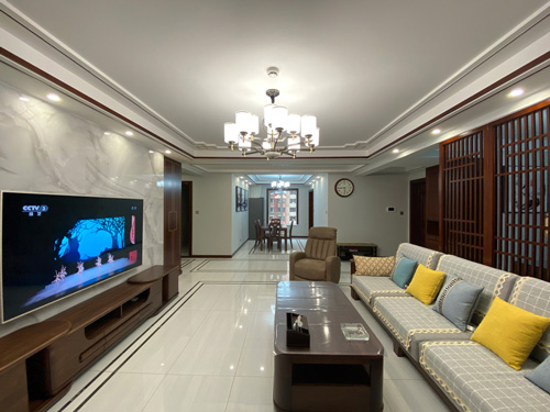 實(shí)景拍攝丨璽云臺(tái)170平米新中式風(fēng)格裝修實(shí)景圖 實(shí)景拍攝丨璽云臺(tái)170平米新中式風(fēng)格裝修實(shí)景圖