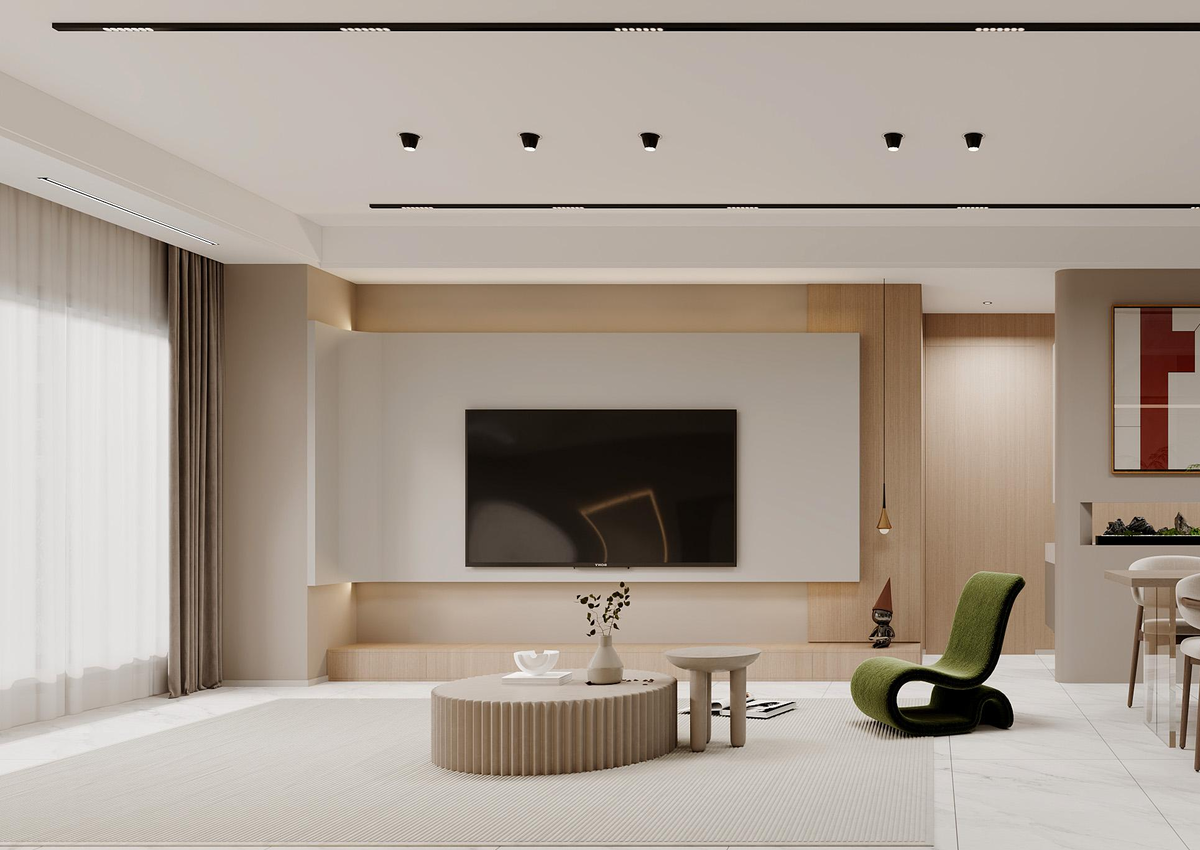 寧房云筑143㎡ | 你敢信！洗手間放客廳，竟然還能住的這么舒服