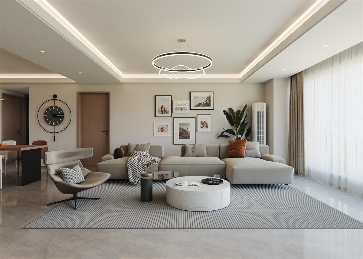 中海華樾 | 萬萬沒想到！這個(gè)130㎡簡約風(fēng)的家，讓幸福感飆升！