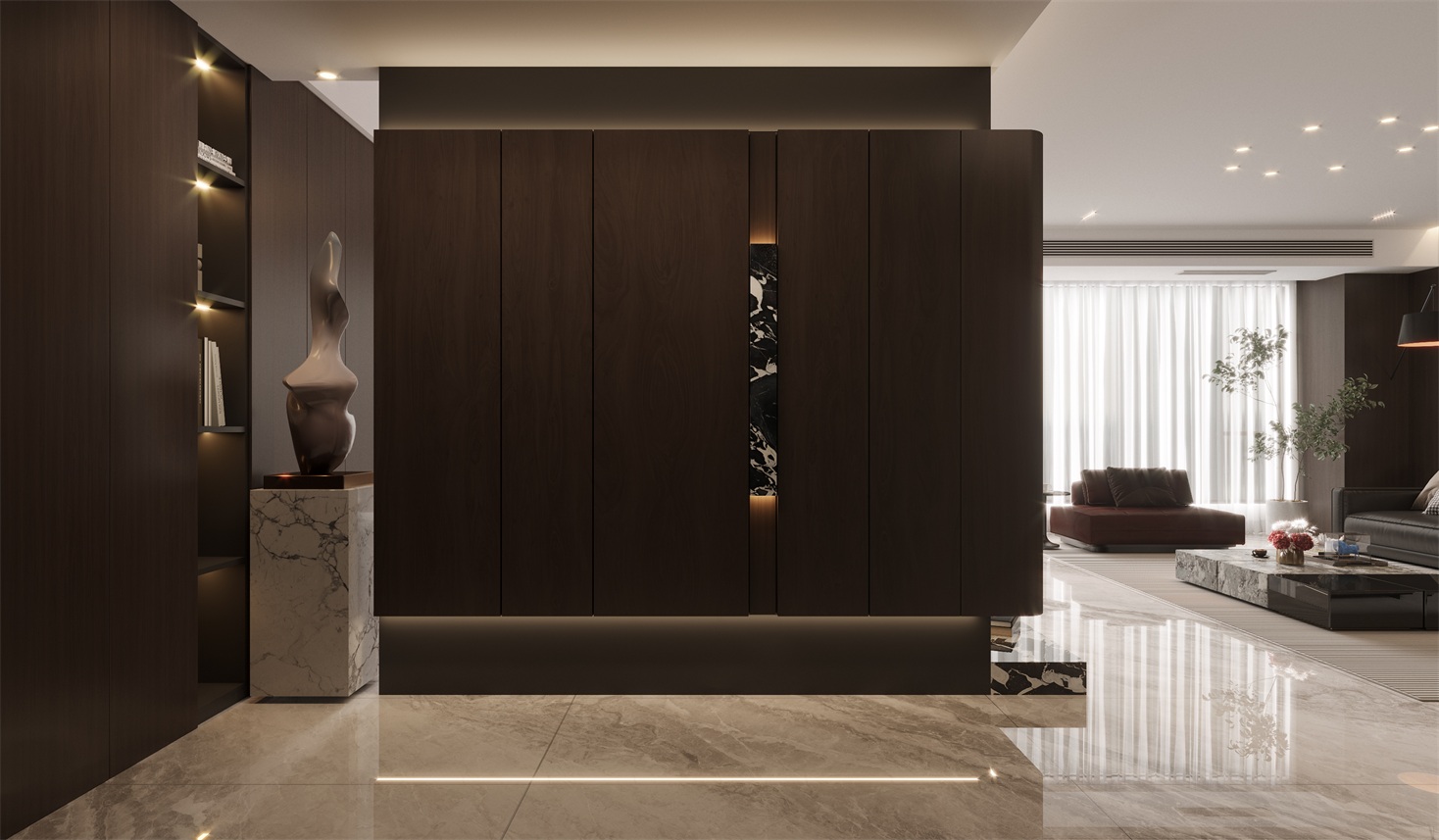 中海海樾133㎡ | 意式極簡風(fēng)又殺回來了！這高級感我真拒絕不了~