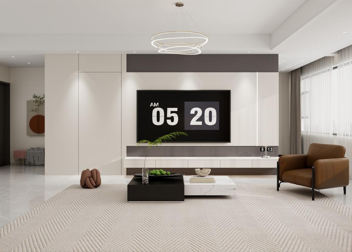 玉庭華府 | 135㎡現(xiàn)代簡約風(fēng)，給生活做減法，舒適加倍！