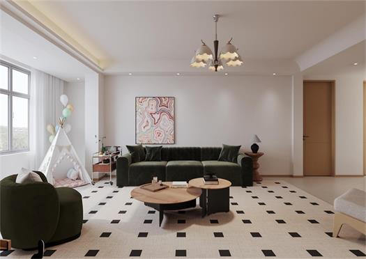 湖畔嘉苑 | 139㎡輕復(fù)古之家，不盲目跟風(fēng)，做生活的主角