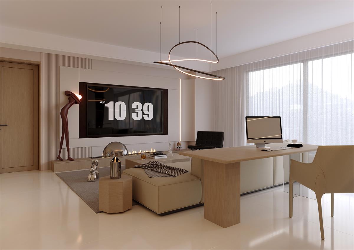 民生北府143㎡ | 奶白+原木打造的極簡主義家，不是豪宅但很好宅~