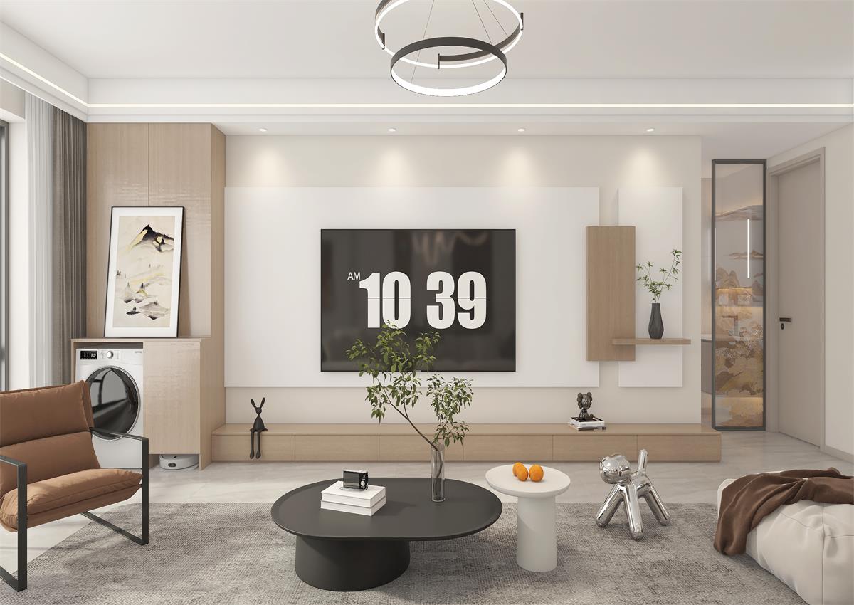 紫辰府128㎡ | 『奶油風』不是刷個大白墻！溫馨、顯大、好打理才是核心！