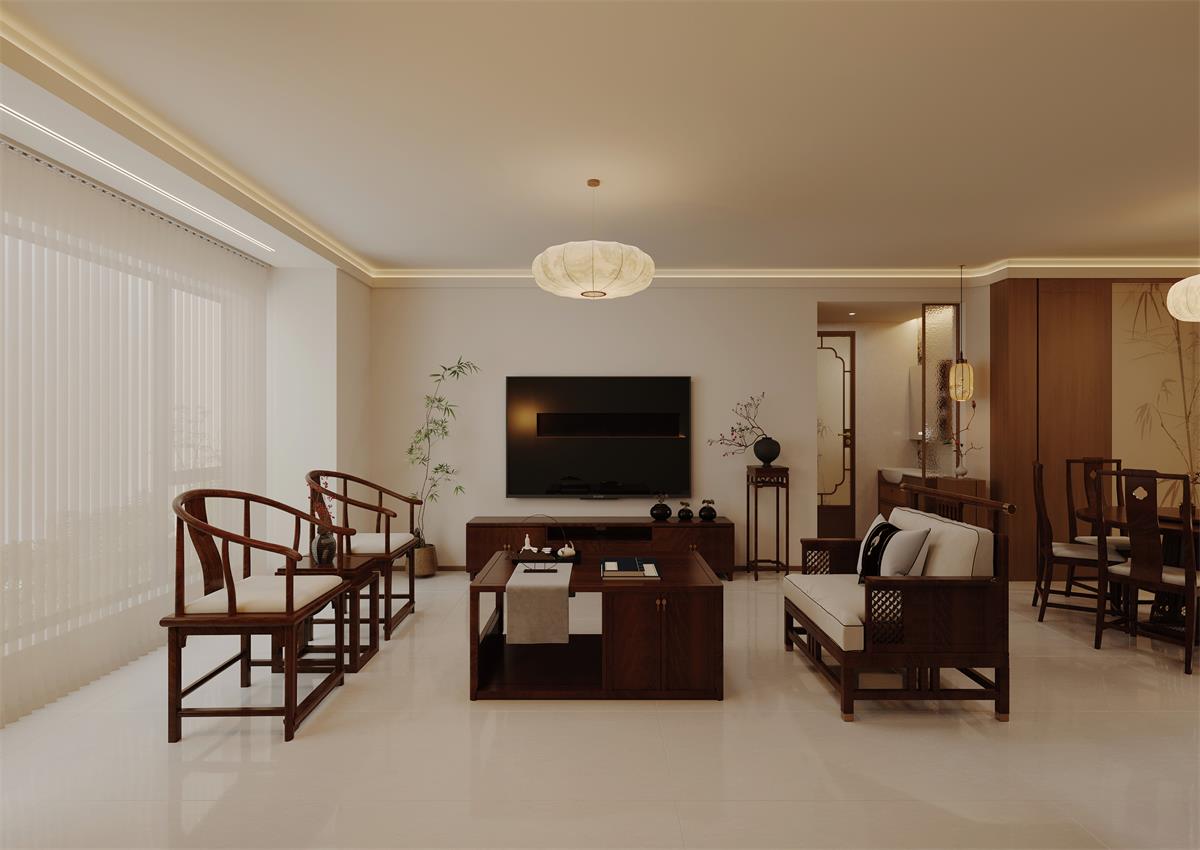 光耀央璽119㎡ | 誰說小戶型裝不了宋式美學？！一進門真的驚艷到我了