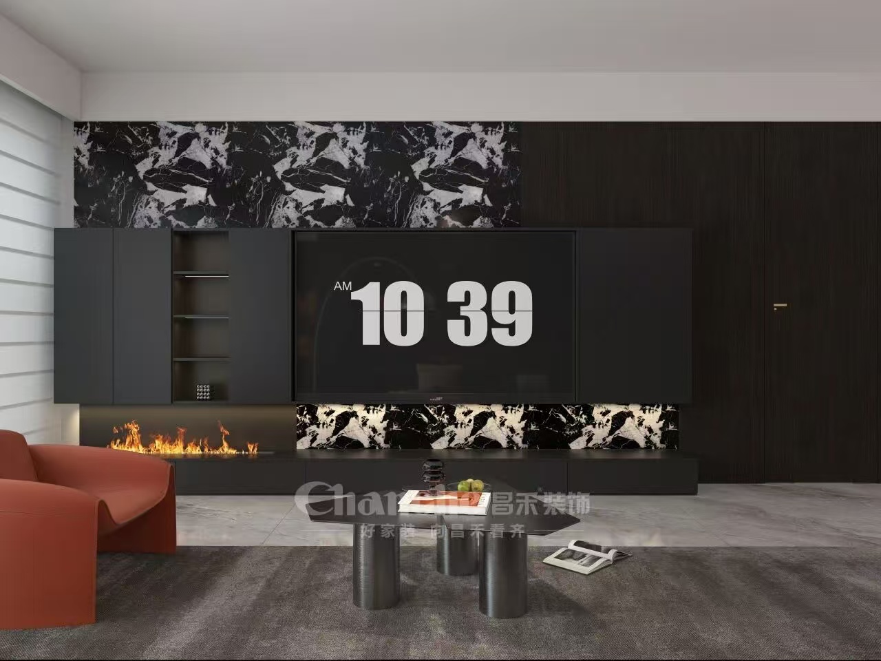 萬(wàn)科錦曜129㎡ | 當(dāng)初全家都反對(duì)的黑色系極簡(jiǎn)風(fēng)，幸好我堅(jiān)持到底！