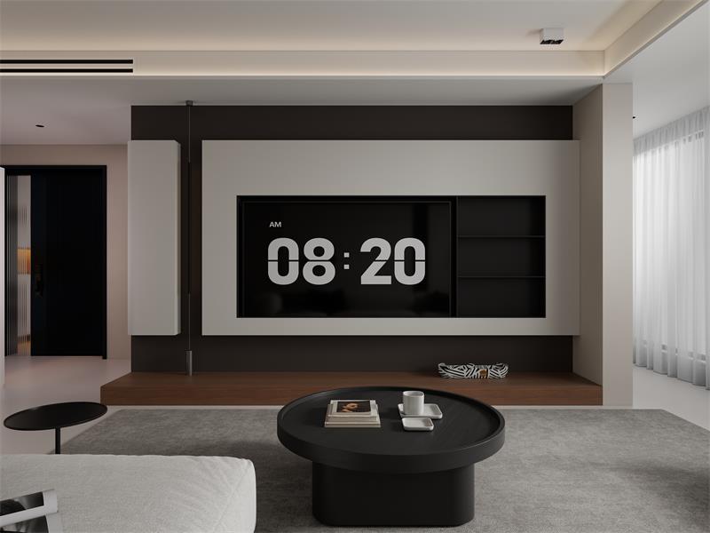 北郡府136㎡ | 不跟風(fēng)、不網(wǎng)紅，這個(gè)高智感的意式極簡(jiǎn)家，百看不厭！